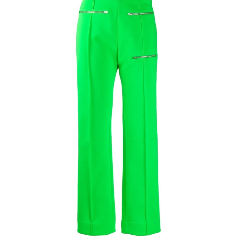 Kwaiden Edition Lime Green Straight Leg Women's Pants